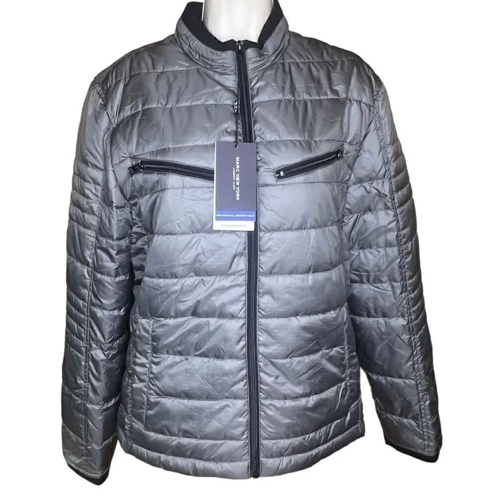 Marc New York Andrew Marc Lightweight Insulation Puffer Jacket NWT Small